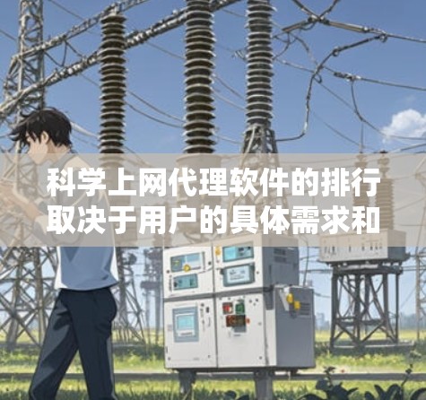 科学上网代理软件的排行取决于用户的具体需求和场景。以下是一些综合考虑的主要因素