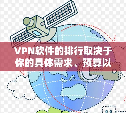 VPN软件的排行取决于你的具体需求、预算以及对软件的使用习惯。以下是一些主要的VPN软件推荐，涵盖免费和付费两种类型，供你参考